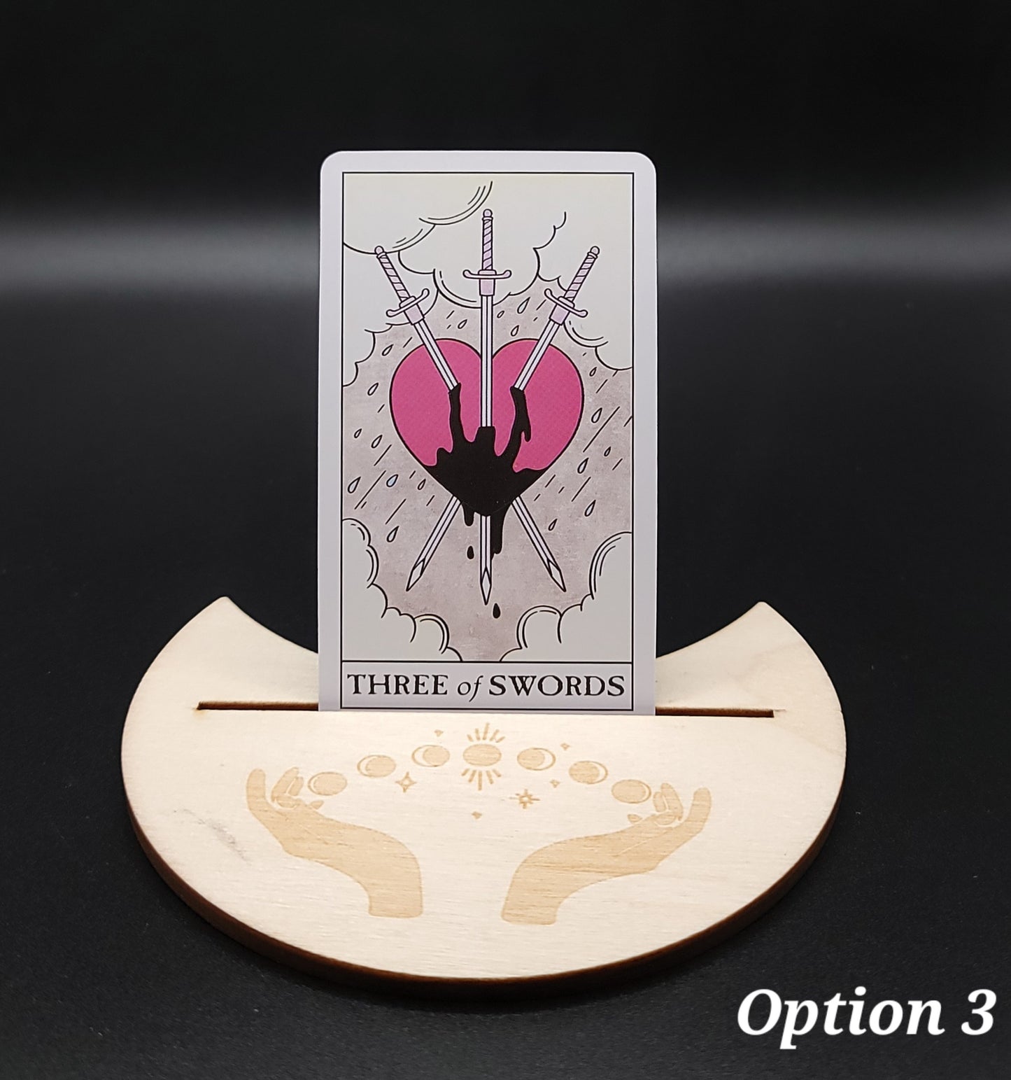 Small Moon Tarot Card Holder