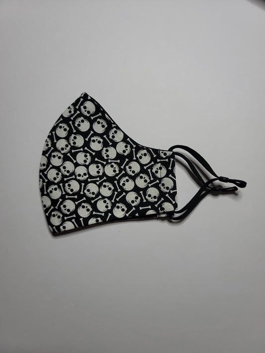 Mini Crossbones and Skulls Mask