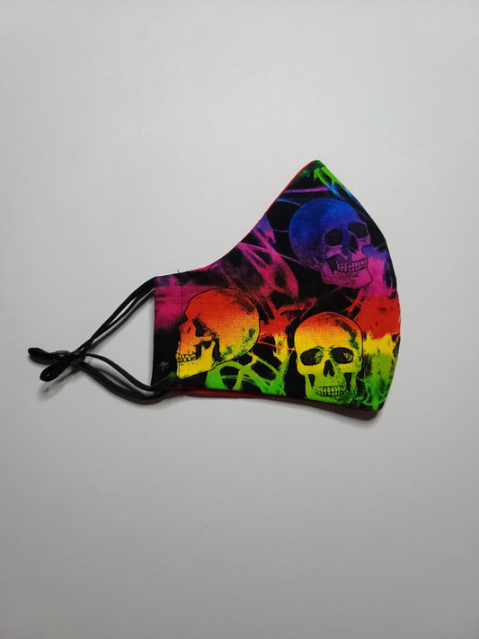 Rainbow Skulls Mask